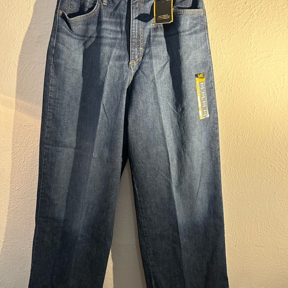 Lee Women's Blue Flare Jeans - Picture 1 of 8